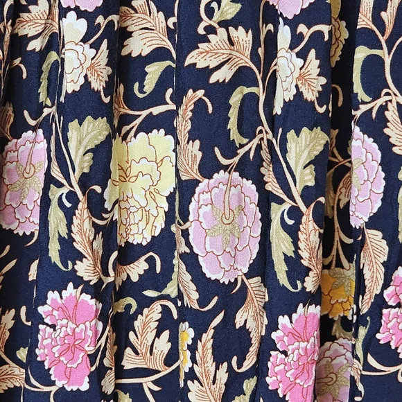 Natural Life Elisa Maxi Skirt - Women's Size L - Boho Cottagecore Floral Easter - Picture 8 of 12